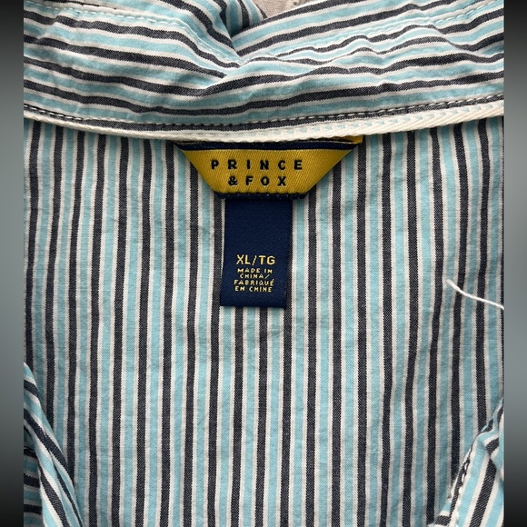 Prince and Fox striped button down - Picture 6 of 6